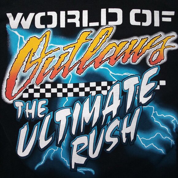 Vintage Call of the Wild 95 World of Outlaws NW Tour T-Shirt - Picture 7 of 7